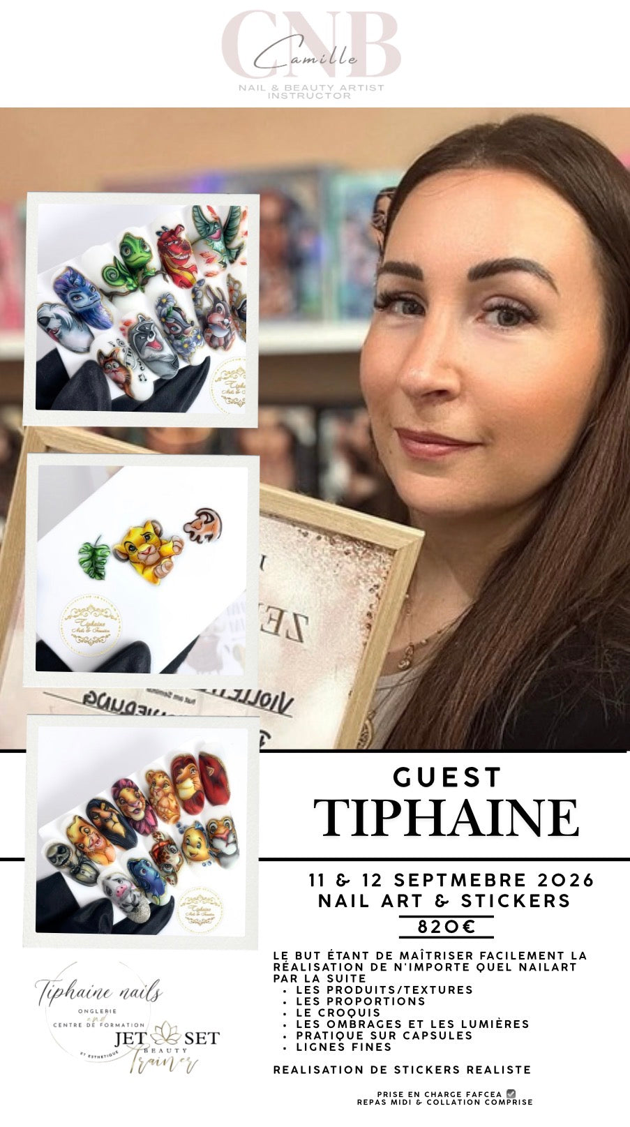 Formation nail art & stickers by Tiphaine Nails